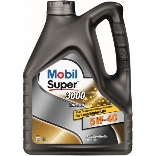 MOBIL SUPER 3000 X1 DIESEL 5W-40 4 л