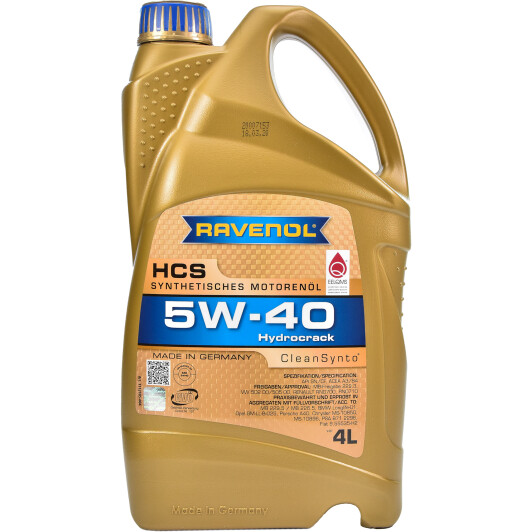 Ravenol HCS SAE 5W-40 5л