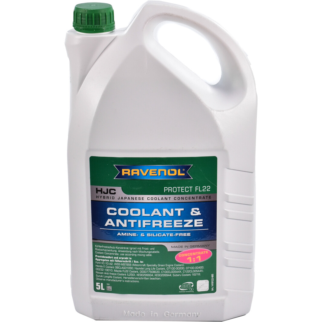 Ravenol HJC Hybrid Japanese Coolant CONCENTRATE 5л